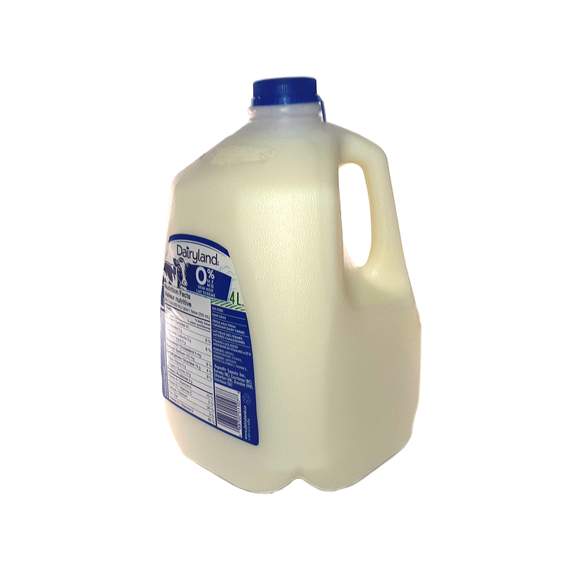 Dairyland 0% Skim Milk (4L)