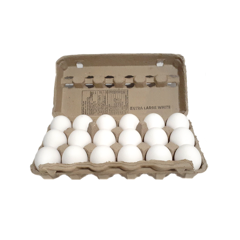 Extra Large White Eggs (18 Eggs)