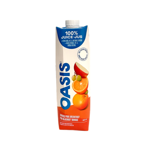 Oasis 100% Juice Blend Orange Pure Breakfast (960ml)