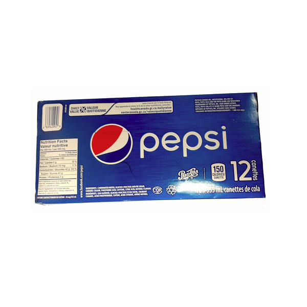 Pepsi Cans 355ml (Pack of 12)