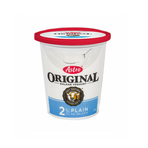 Astro® Original Plain Balkan 2% M.F. Yogurt (750g)