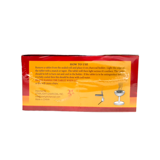 Starlight 33 mm Instant Light Charcoal Tablets