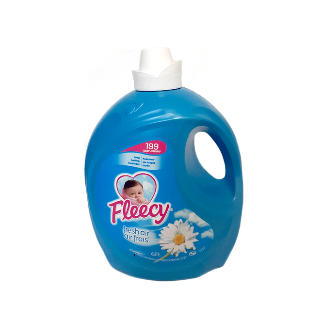Fleecy Liquid Fabric Softener Fresh Air (199 Loads)