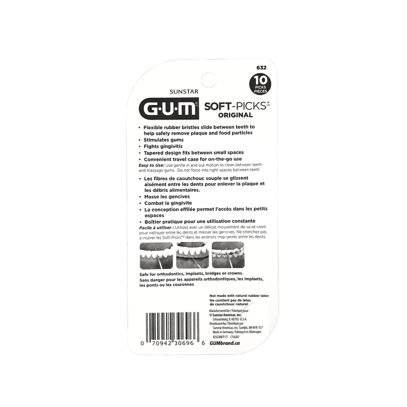 GUM Soft-Picks Original Dental Picks (10ct)