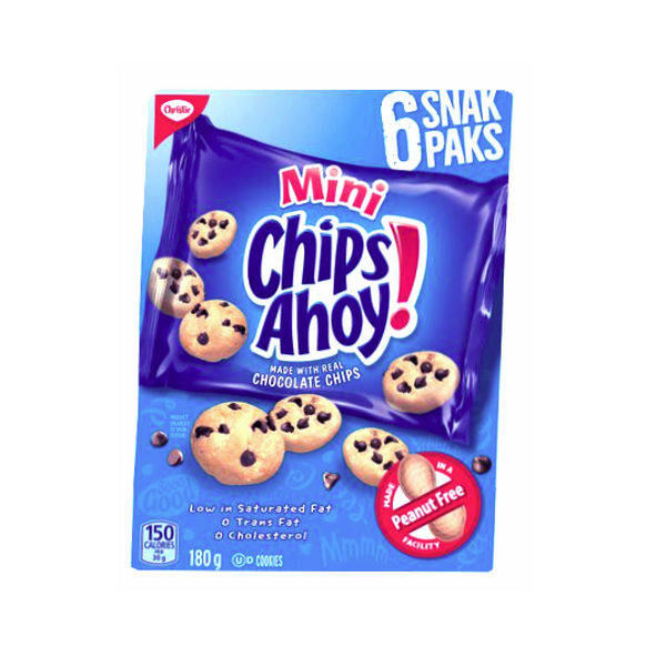 🌟Mini Chip Ahoy 6 snak Paks (180g)