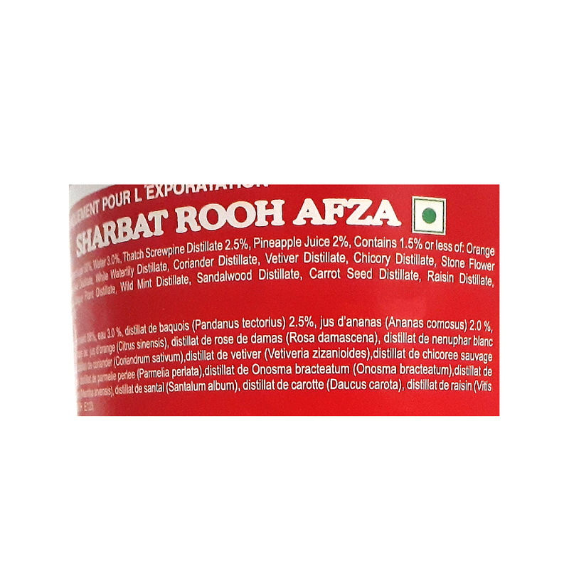 Sharbat Rooh Afza (Indian)