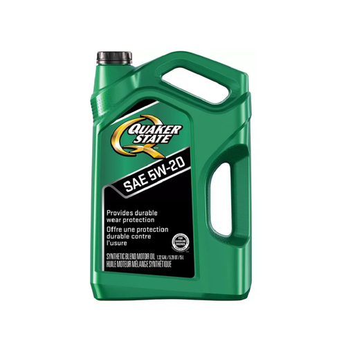 Quaker State Synthetic Blend Motor Oil, 5W-20 (5L)