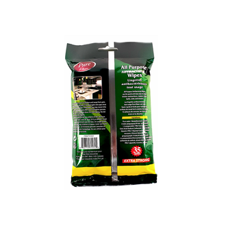 Pure Kleen All Purpose Antibacterial Wipes (35 Wipes)