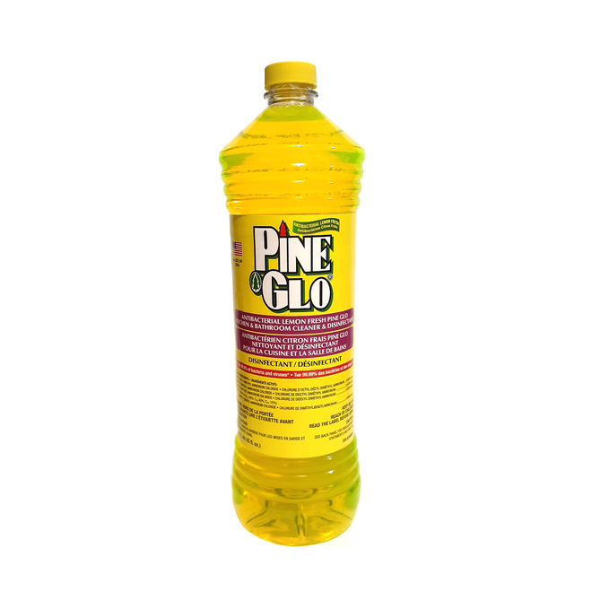 Pine Glo Antibacterial Lemon Fresh Cleaner & disinfectant 1.18L