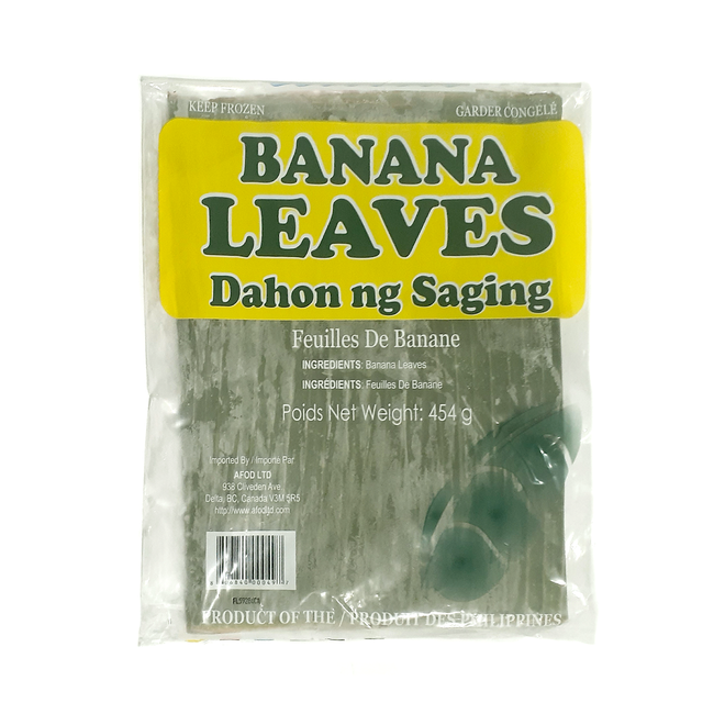 *Banana Leaves - Frozen (454g)