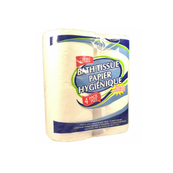 The Home Store Bath Tissues (Pack of 4 Rolls)
