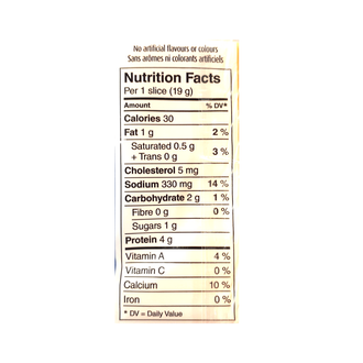 Black Diamond Cheddar Cheese Slices, Light (22 Slices)