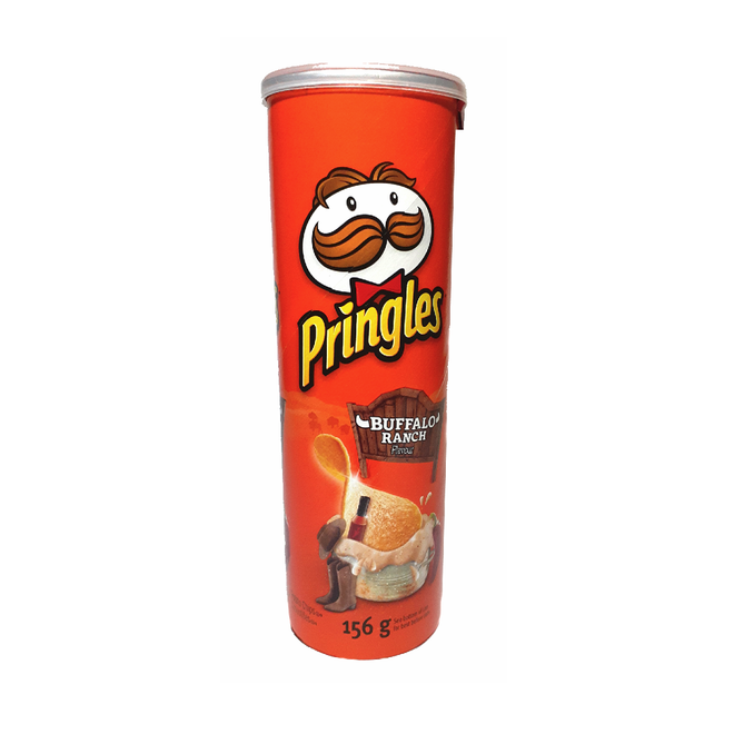 Pringles, Buffalo Ranch Potato Chips (156g)