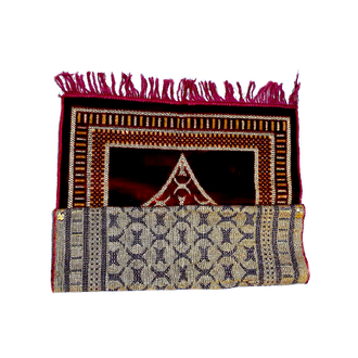 Bukhara Maroon Brown Prayer Rug