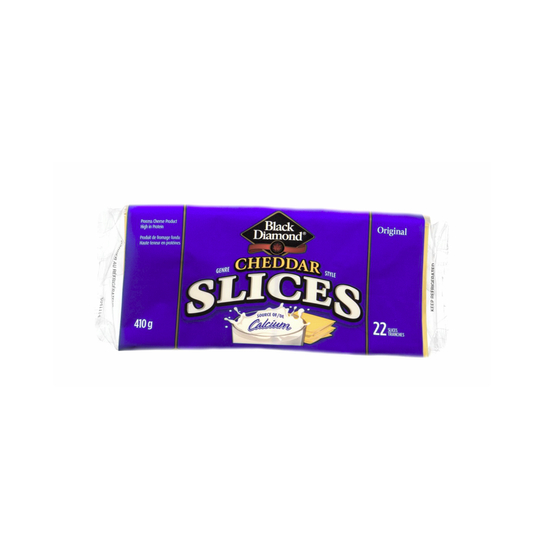 *Black Diamond Cheddar Cheese Slices, Original (22 Slices)