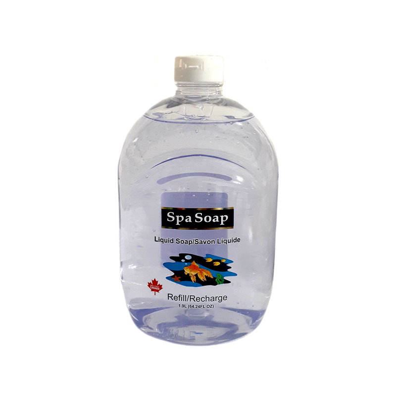 SpaSoap Clear Liquid Soap Refill (1.9L)