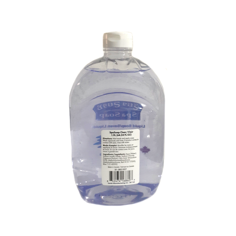 SpaSoap Clear Liquid Soap Refill (1.9L)