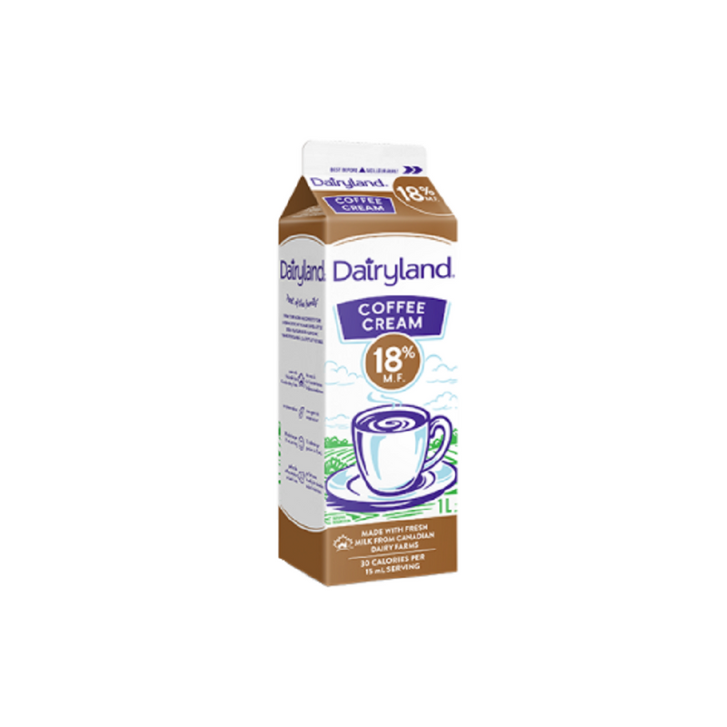 Dairyland Coffee Cream 18% (946)