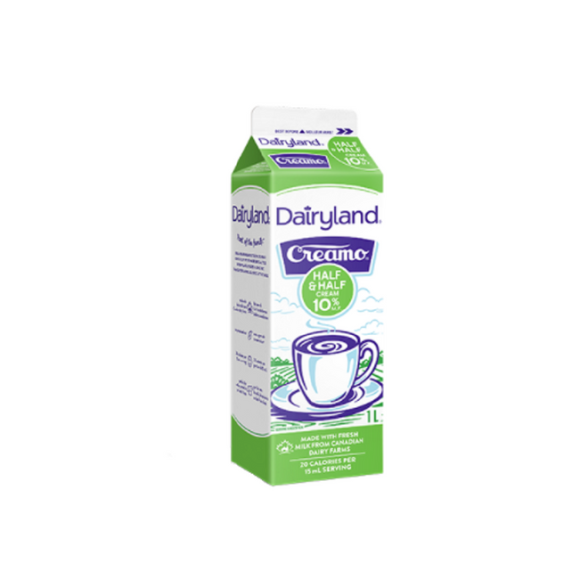 Dairyland Half & Half 10% Cream (946ml)