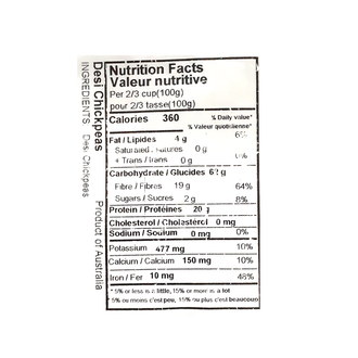 Sher Desi Chickpeas (4 LB)