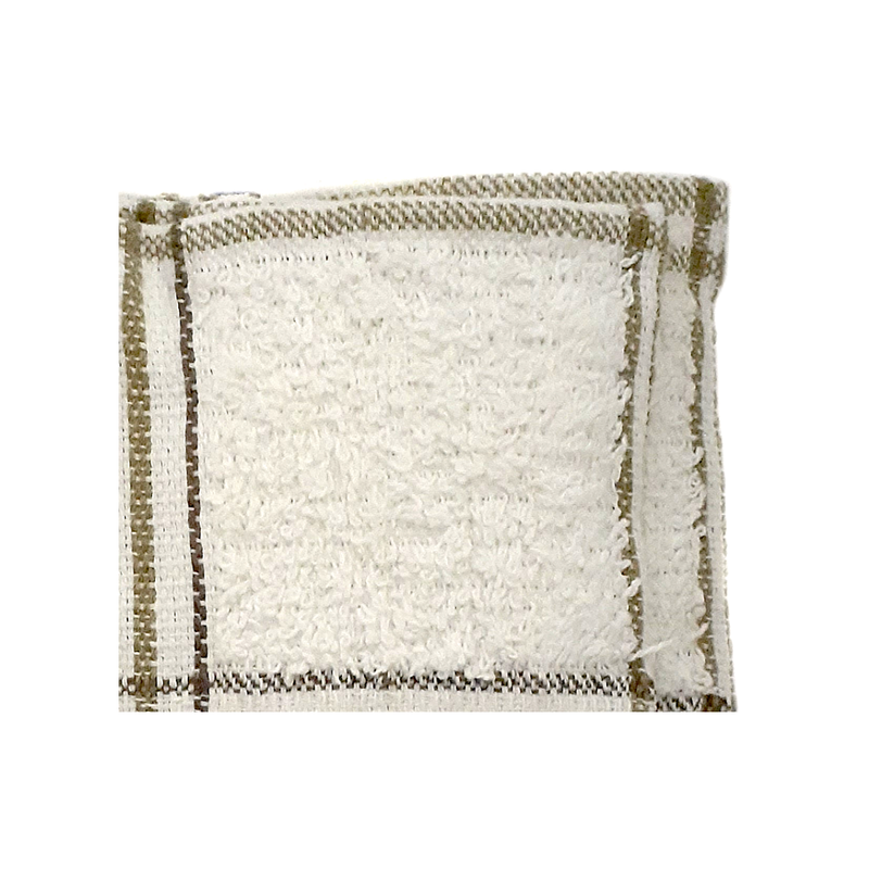 HC Dishcloths 12in x 12in Olive (Pack of 2)