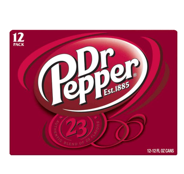 Dr Pepper Cans 355ml (Pack of 12)