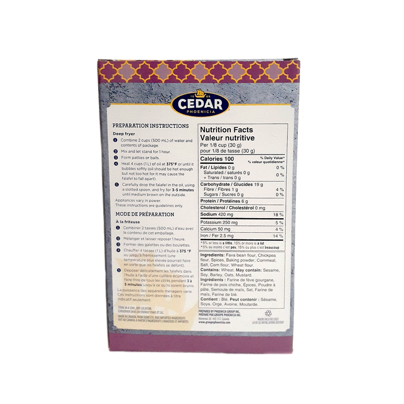 Cedar Falafel Preparation Mix (397g)