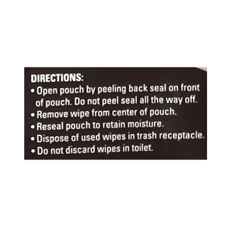 Driver's Choice Glass Wipes (40 wipes)