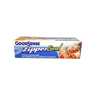 GoodSense Zipper Seal Storage Bags 7x8 inch (Pack of 15)
