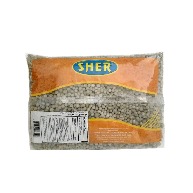 Sher Green Peas Whole (4 lb)
