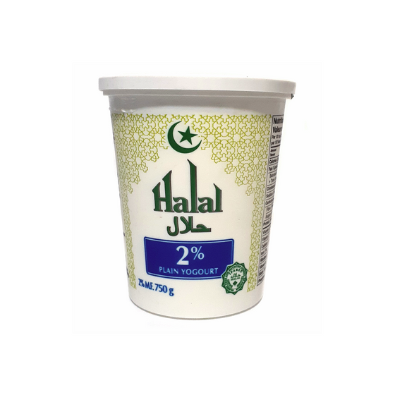 Halal Yogurt, Plain 2%