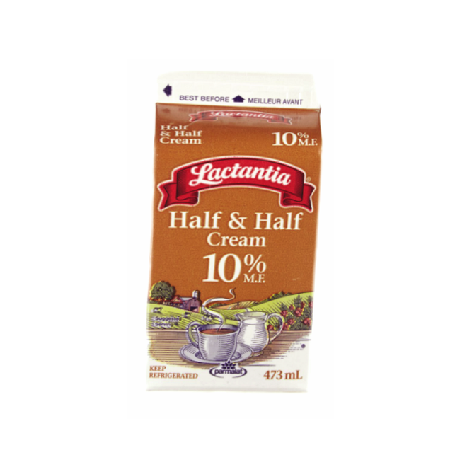 Lactantia Half & Half Cream 10% (473ml)