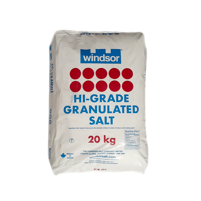 Windsor Hi-Grade Granulated Salt (20 kg)
