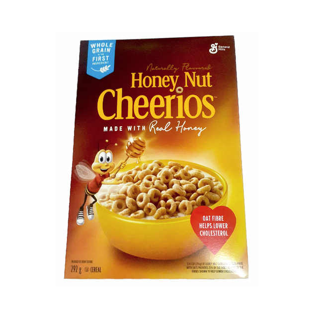Honey Nut Cheerios Cereal (292g)