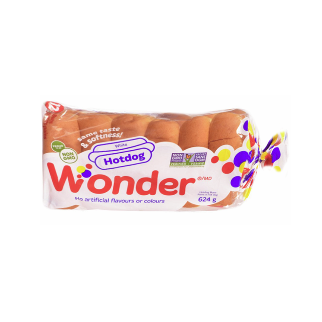 Wonder Hotdog Buns (624g)