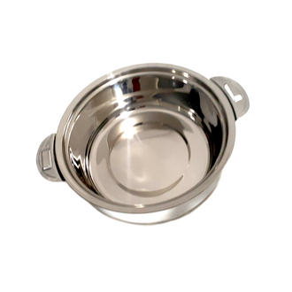 Stainless Steel Hot Pot, 9.5 inch