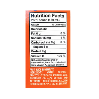 Kool-Aid Jammers Orange Fruit Beverage (10x180ml)