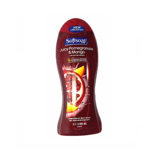 Softsoap® Juicy Pomegranate & Mango Body Wash (591ml)