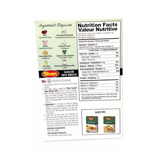 *Shan Karachi Beef Biryani Spice Mix