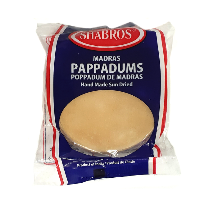 Shabros Madras Pappadums