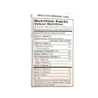 Teja Malethi Ground (100g)