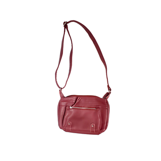 Maroon Crossbody Handbag