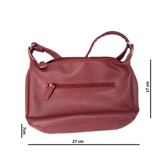 Maroon Crossbody Handbag