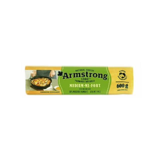 Armstrong Medium Cheddar Cheese (600 g)