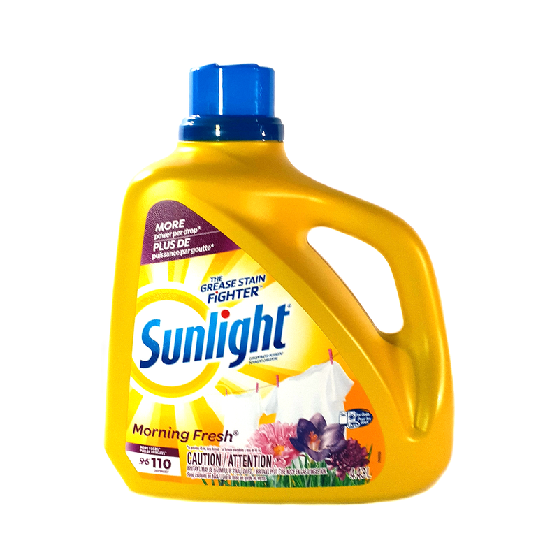 Sunlight Liquid Laundry Detergent, Morning Fresh 110 Loads
