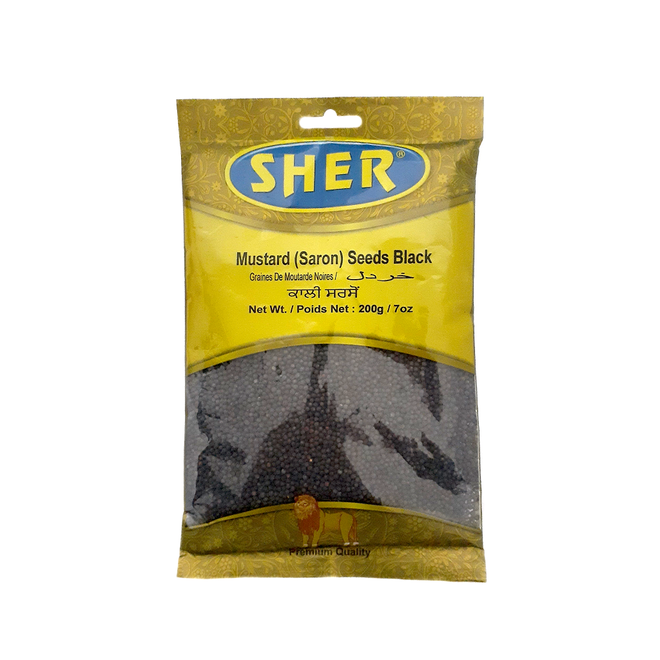 Sher Mustard Seeds Black (200g)