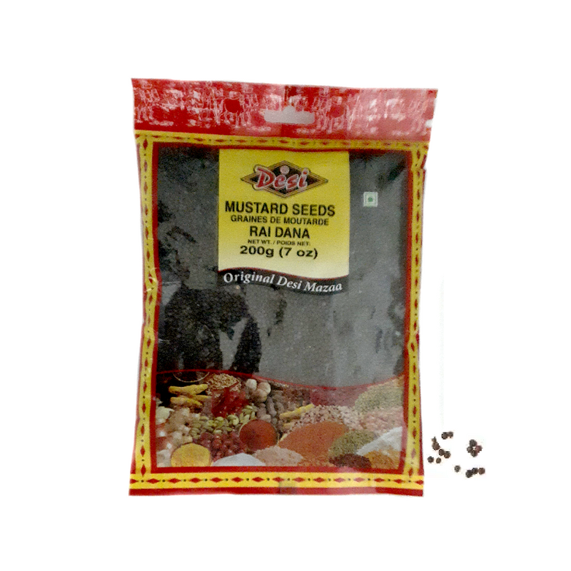 Desi Mustard Seeds- Rai Dana (200g)