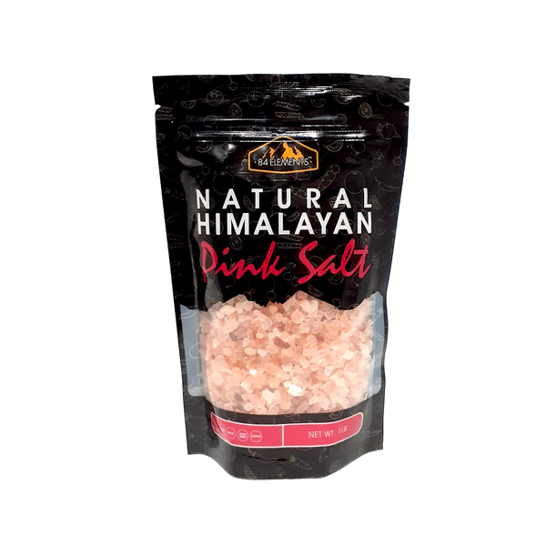 84 Elements Natural Himalayan Pink Salt Coarse(1 LB)