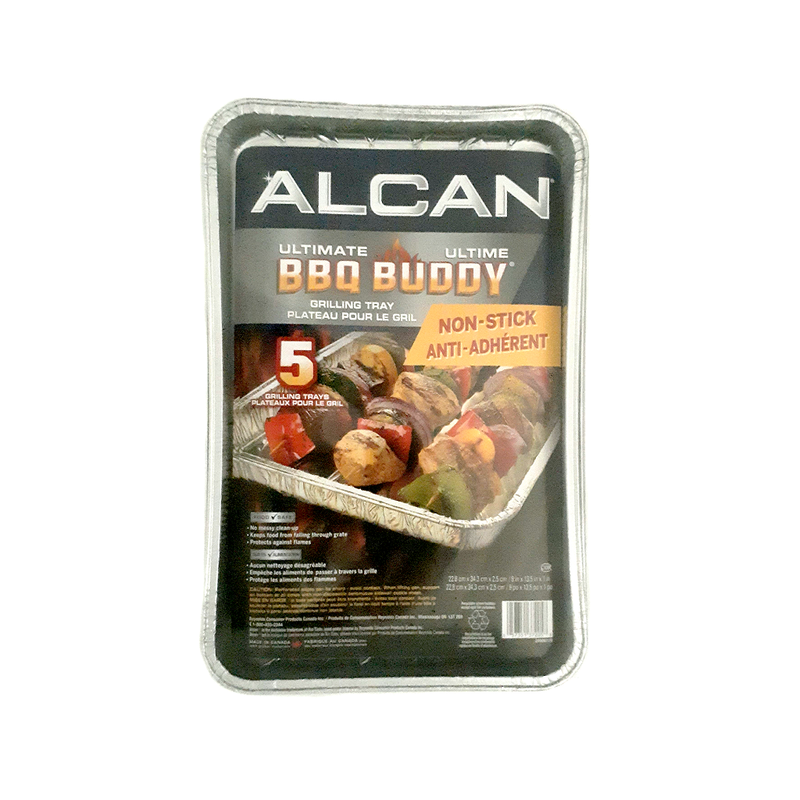 Alcan BBQ Buddy® Non-Stick Grilling Trays 5pk