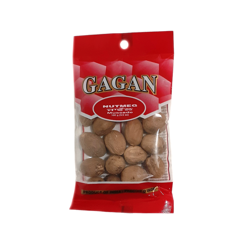 Gagan Nutmeg Whole (100g)